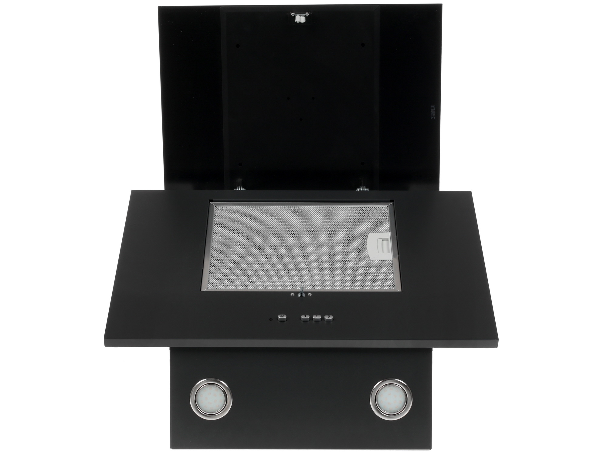 1138240 Вытяжка наклонная ELIKOR Рубин 60П-650-К3Д черный/черный STDN-0109496 - Вид №4