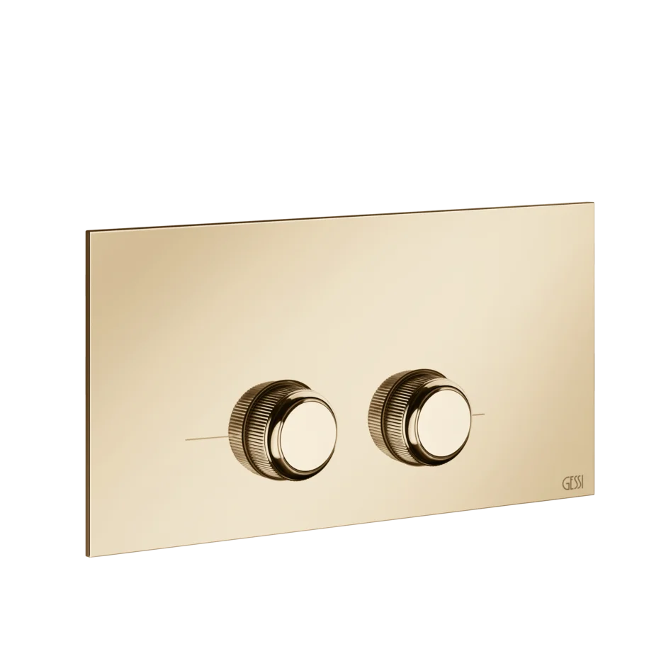 Запорная пластина 54661 735 Gessi Venti20 ТЕПЛАЯ БРОНЗА PVD 54661735