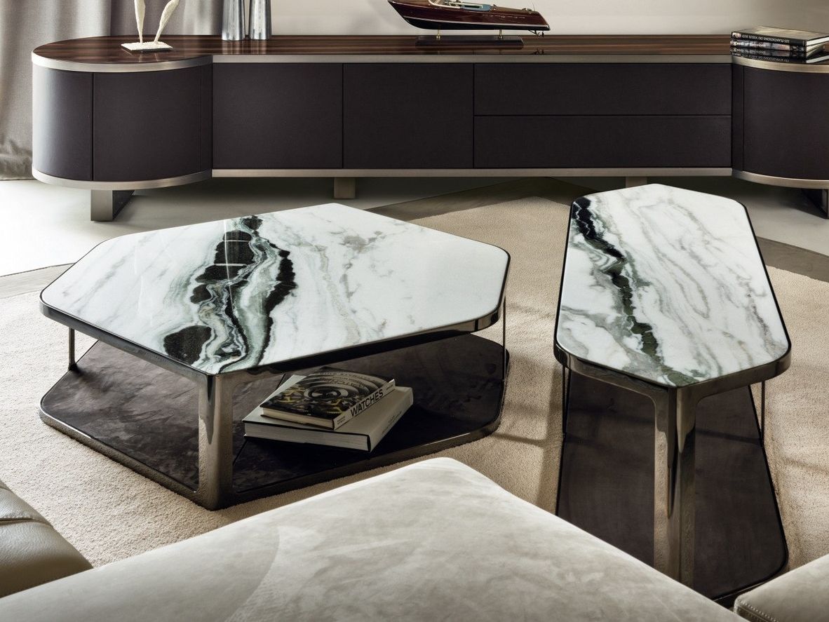 Низкий шестиугольный журнальный столик Longhi ARCH-00064758 - Вид №10