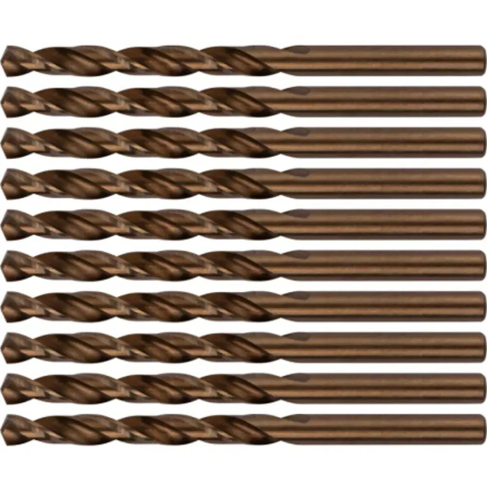 Сверло спиральное по металлу HSS-CO Fit 33930 3x61 мм, 10 шт STLM-2173271