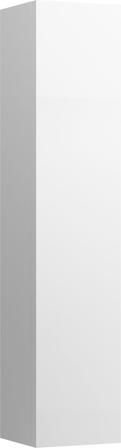 H4082880336401 Высокий шкафчик, 1 дверца, крепление на петли справа, 4 стеклянные полочки LAUFEN PRO