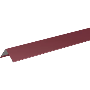 Планка для наружных углов 50x50 мм 2 м 0.4мм RAL 3005 Красный 84427777 STLM-2133332