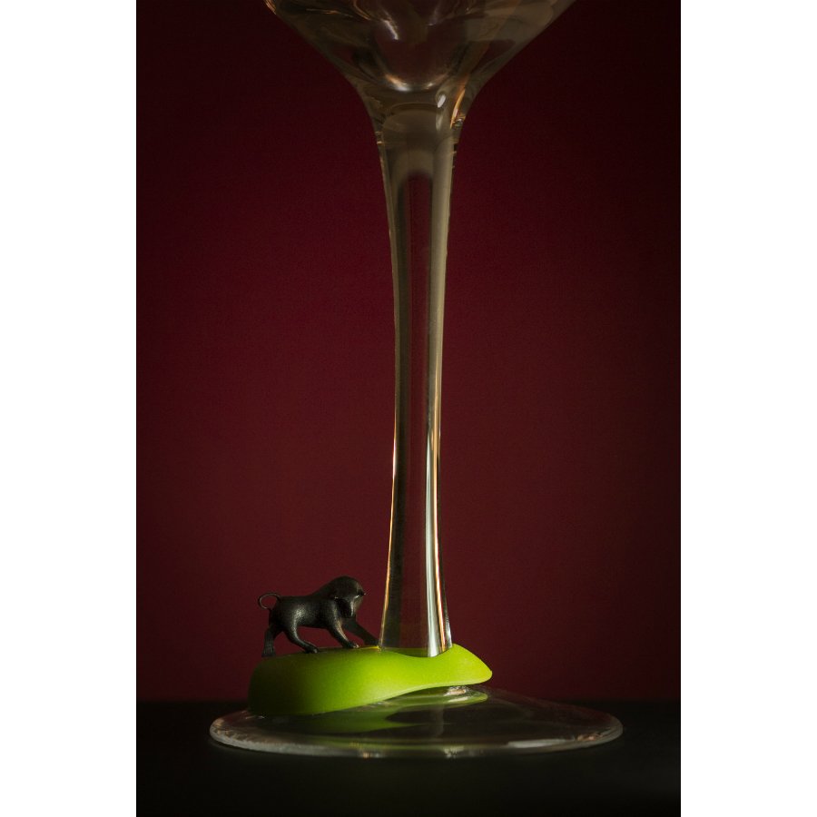 Маркеры для бокалов разноцветные Hot Wine QUALY ДИЗАЙНЕРСКИЕ 00-3880625 Бежевый;зеленый;коричневый;разноцветный  - Вид №4