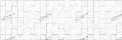 ERIDAN ПЛИТКА НАСТЕННАЯ БЕЛЫЙ МОЗАИКА 17-30-01-1172 20Х60 Laparet 1730011172