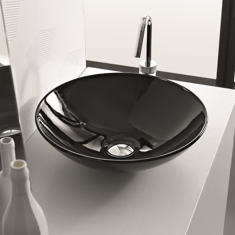 25374 Накладная раковина на столешницу  круглая Ceramica Hidra  - Вид №3