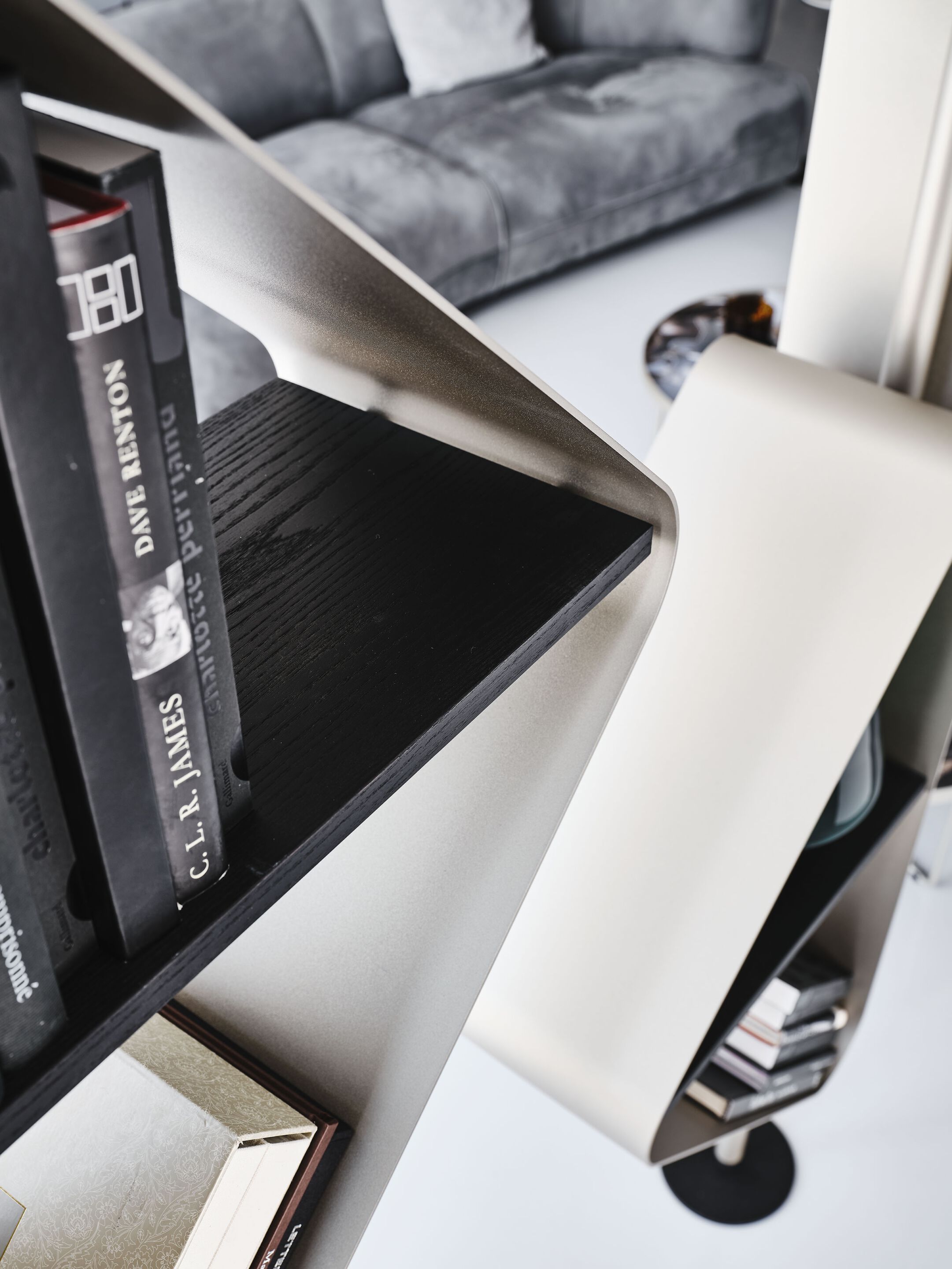 Книжный шкаф с креплением пол-потолок Cattelan italia SPINNAKER ARCH-00029519 - Вид №2