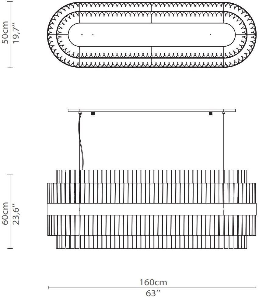 LUXXU Подвесной светильник из галогенного кристалла Liberty sun-id-1393303 - Вид №1