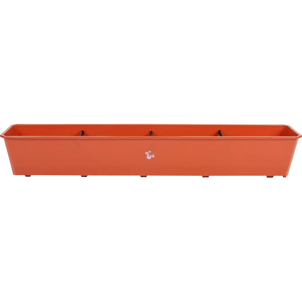 Балконный ящик INGREEN для цветов 100 см терракотовый 12973299 STLM-0002608