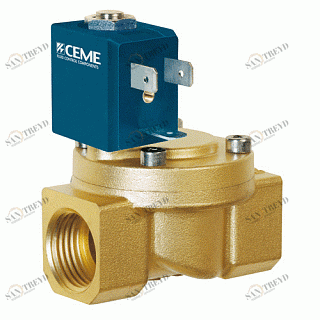 Клапан соленоидный CEME 87 нормально открытый 1" 220В 8716NN025S4A71