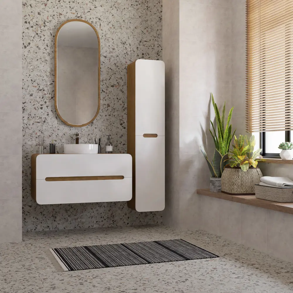 Santreyd Окинава — подвесная тумба для раковины 100 см 85282097 Ванная комната STLM-0981168 - Вид №8