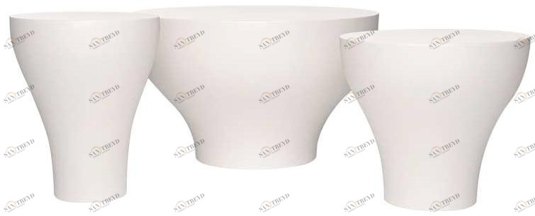 GANSK Круглый садовый стол из стекловолокна  G4025b 