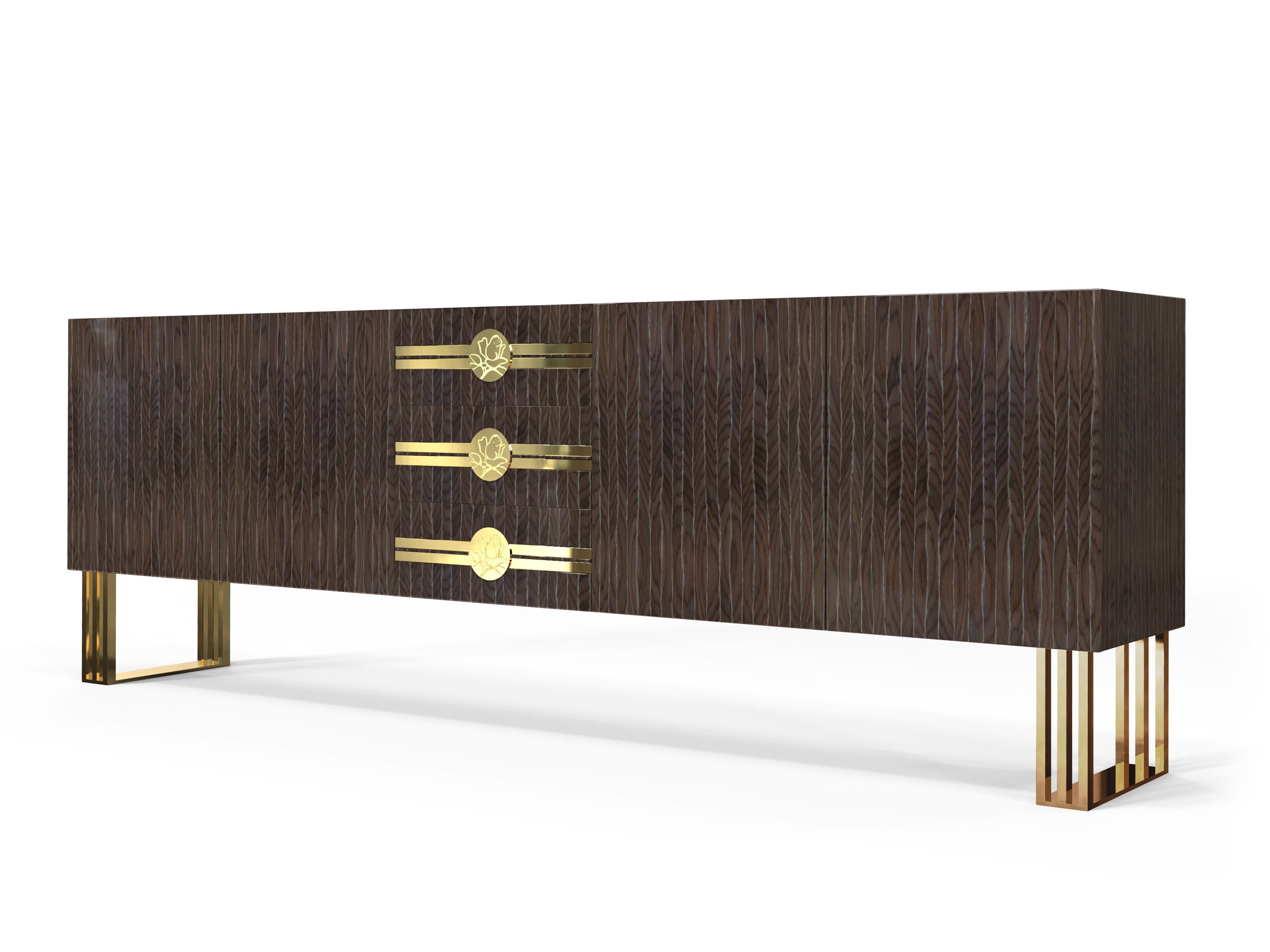 Деревянный шкаф с ящиками Bizzotto Italia Symphony-Infinity ARCH-00056852