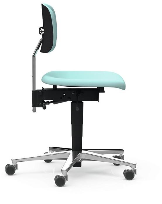 Dauphin Мягкое офисное кресло из ткани с 5 спицами 1000 classic Kl 1002, kl 1003 - Вид №1