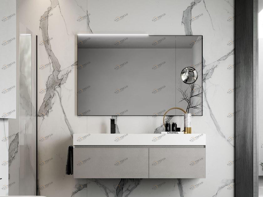 Ideagroup Подвесная тумба под умывальник с ящиками Cubik sun-id-1357957