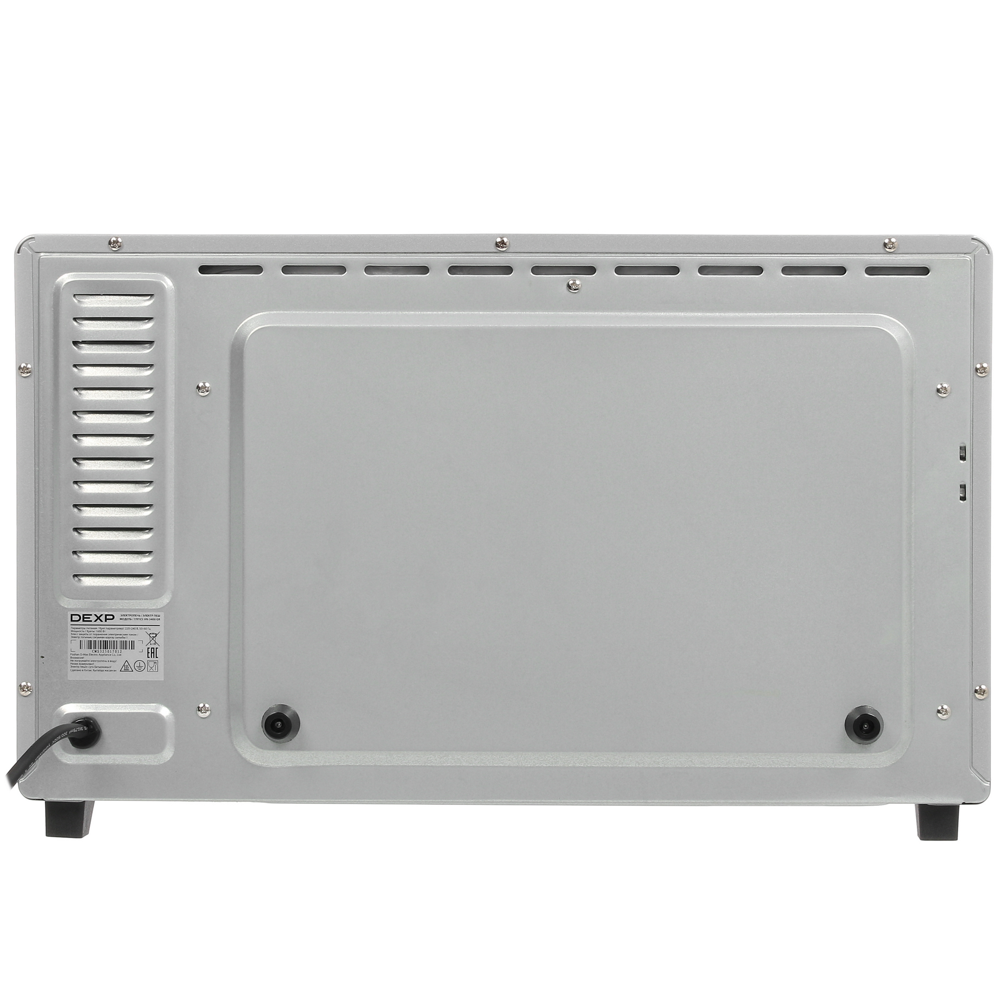5417183 Мини-печь DEXP VN-3400 GR серый STDN-0020551 - Вид №6