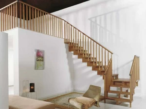 Fontanot Открытая лестница из дерева Unika