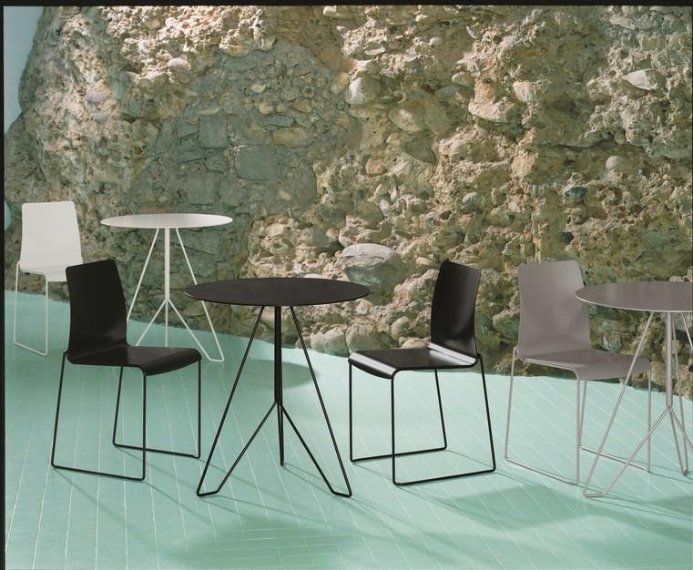 YDF Стул металлический, штабелируемый, огнестойкий Camilla sun-id-1379528 - Вид №3