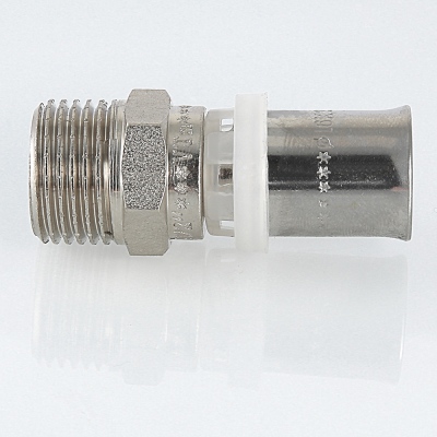 VTm.201.N.001605 Пресс-фитинг с переходом на наружную резьбу Valtec 16 мм х 3/4"  - Вид №8