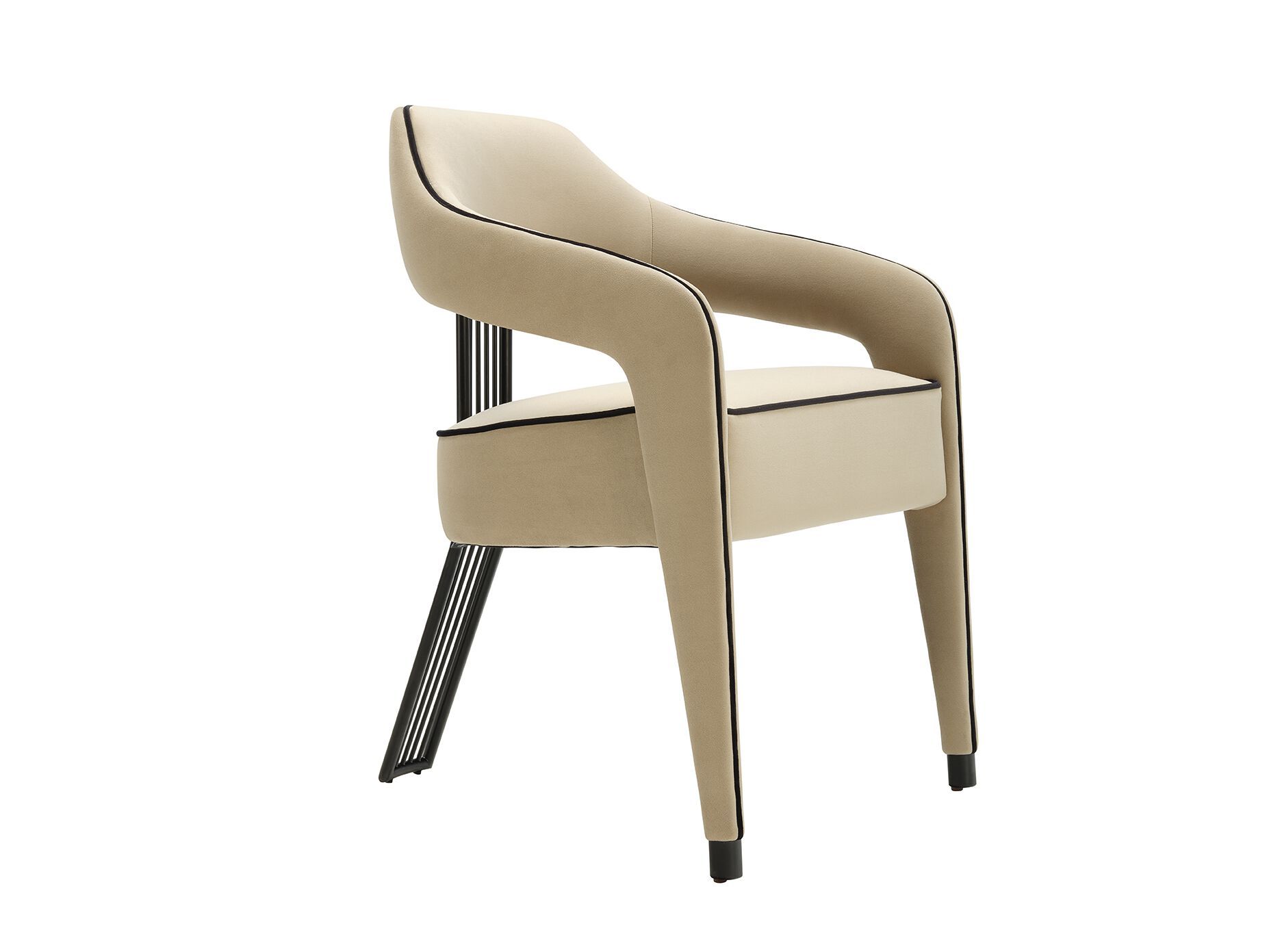 Мягкий тканевый стул с подлокотниками Casa Magna INVICTA II ARCH-00116364 - Вид №5