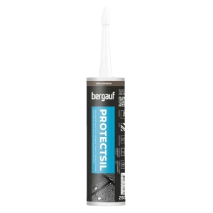 Затирка силиконовая Bergauf Protectsil цвет темно-коричневый 280 мл