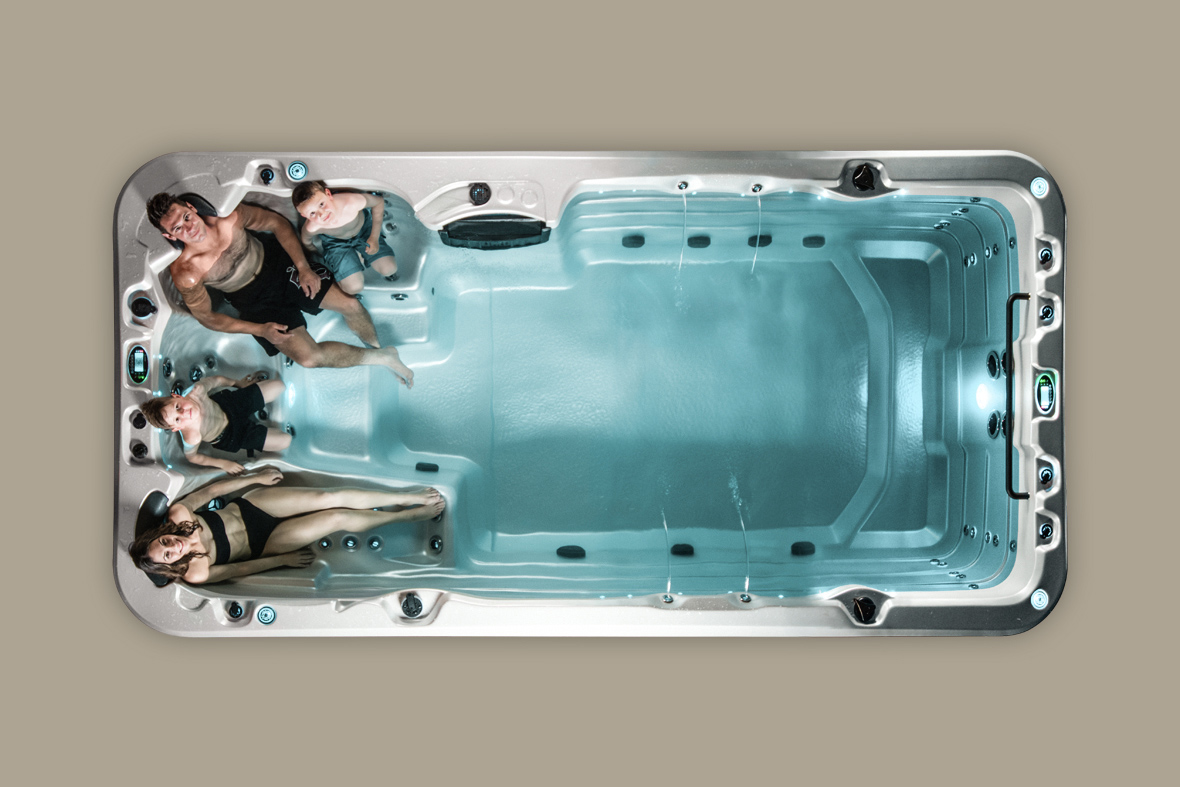 Плавательный спа бассейн vortex spas aquagym max Vortex Spas sun-id-2067990 - Вид №4