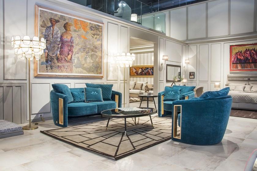 Formitalia Мягкое бархатное кресло с подлокотниками Rachele sun-id-1434695 - Вид №5