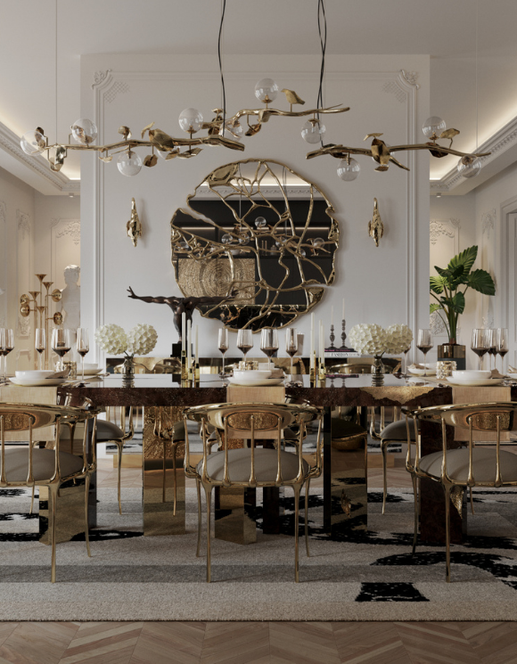 Подвесные лампы Hera Suspension Lamp Covethouse BOCA DO LOBO  - Вид №1