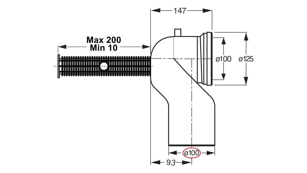 Полипропиленовый дренажный трубопровод Bonomini Лебедь ARCH-00153295 - Вид №4