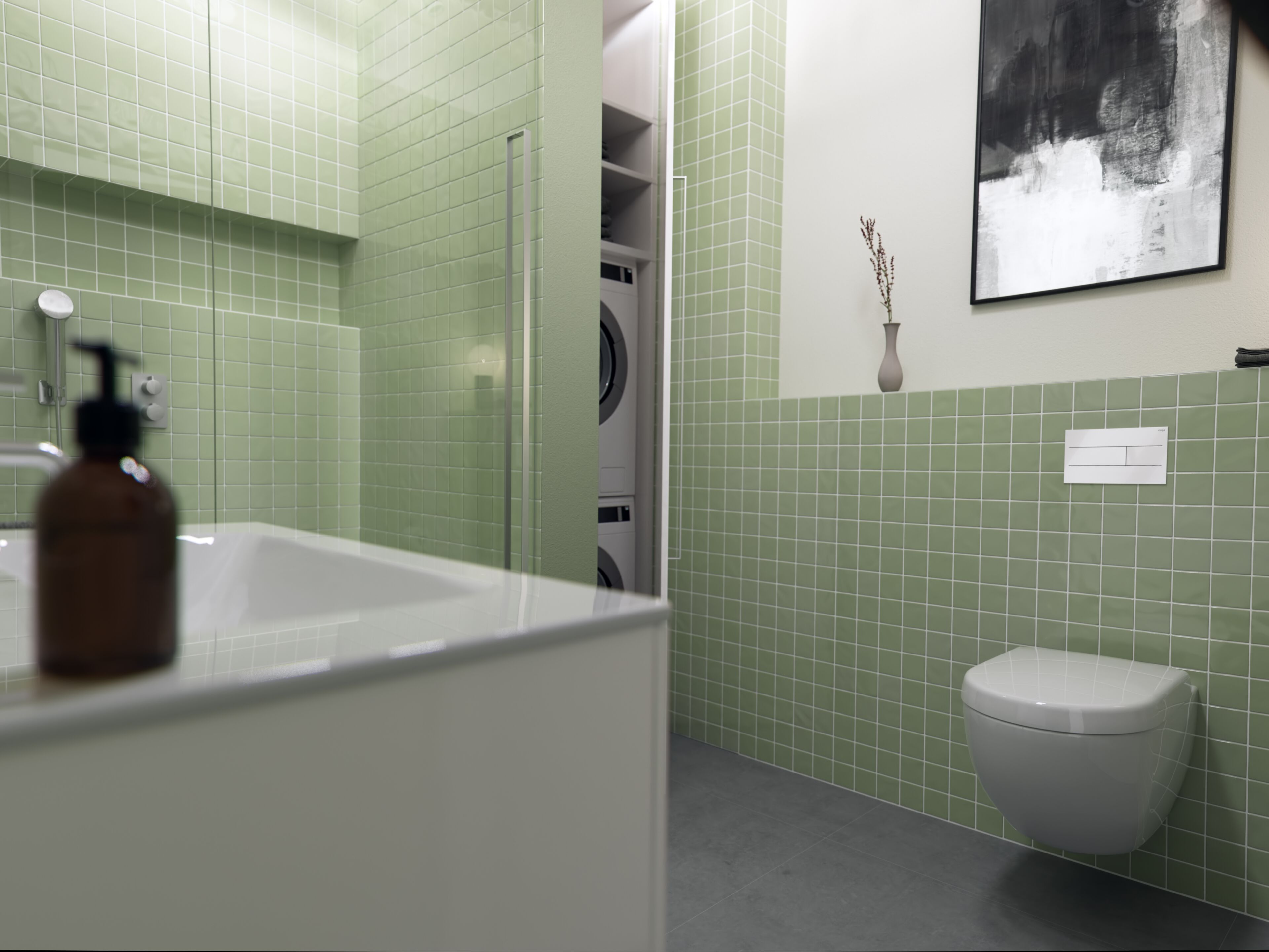 Пластиковая панель управления туалетом Viega Italia Visign ARCH-00149060 - Вид №1