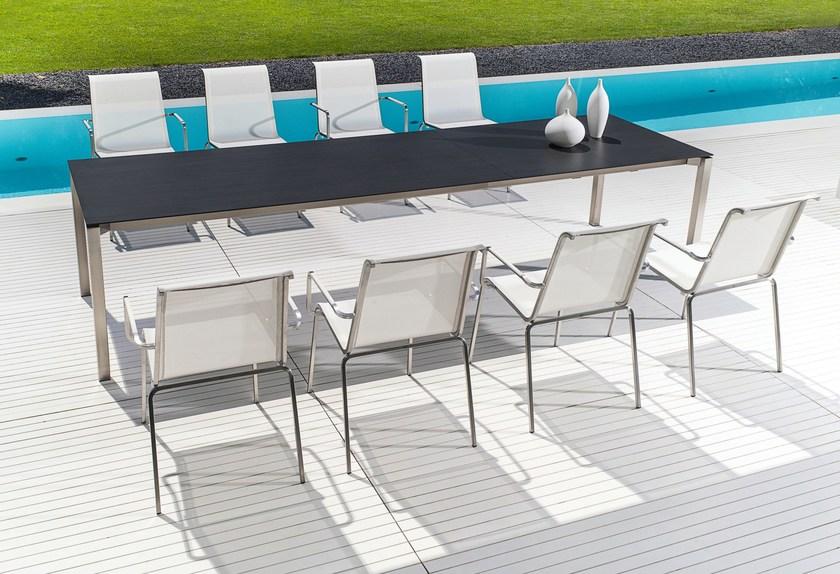 FISCHER MÖBEL Садовый стол прямоугольный раздвижной Modena sun-id-1464901 - Вид №11