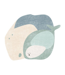 Талеруг кита RUG'SOCIETY Kids