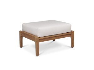 Квадратная подставка для ног из тикового дерева