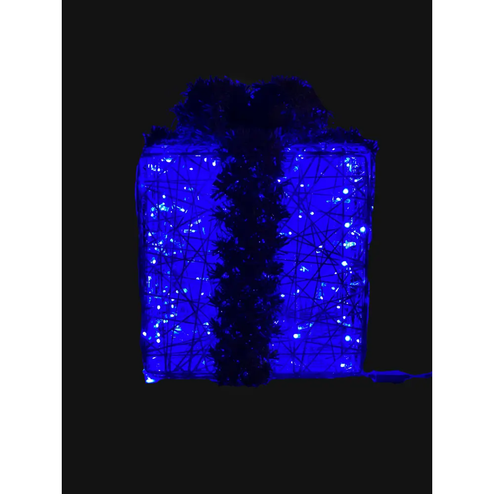 Электрическая светящиеся фигура Подарок 100 LED 50x50x50 см теплый белый свет 86164008 STLM-2121705 AJURIO  - Вид №13