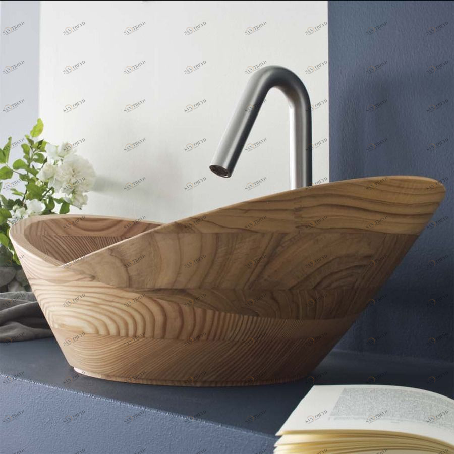 45410 Накладная раковина на столешницу  овальная Franco Ceccotti 