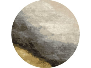 Круглый шерстяной ковер / Ковер
