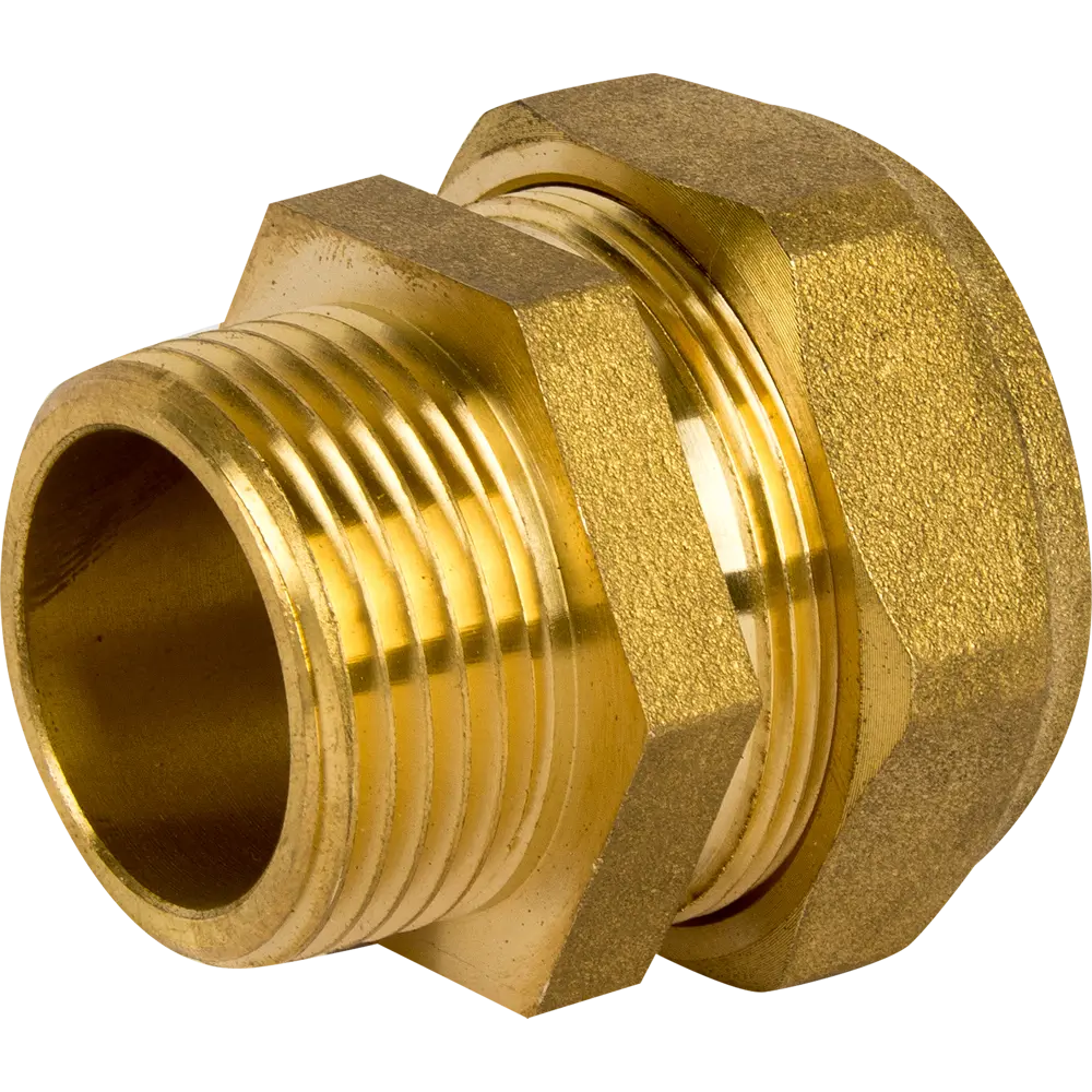 Муфта Neptun IWS обжимная наружная резьба 25 мм x 1" латунь 82110550 STLM-2109160 