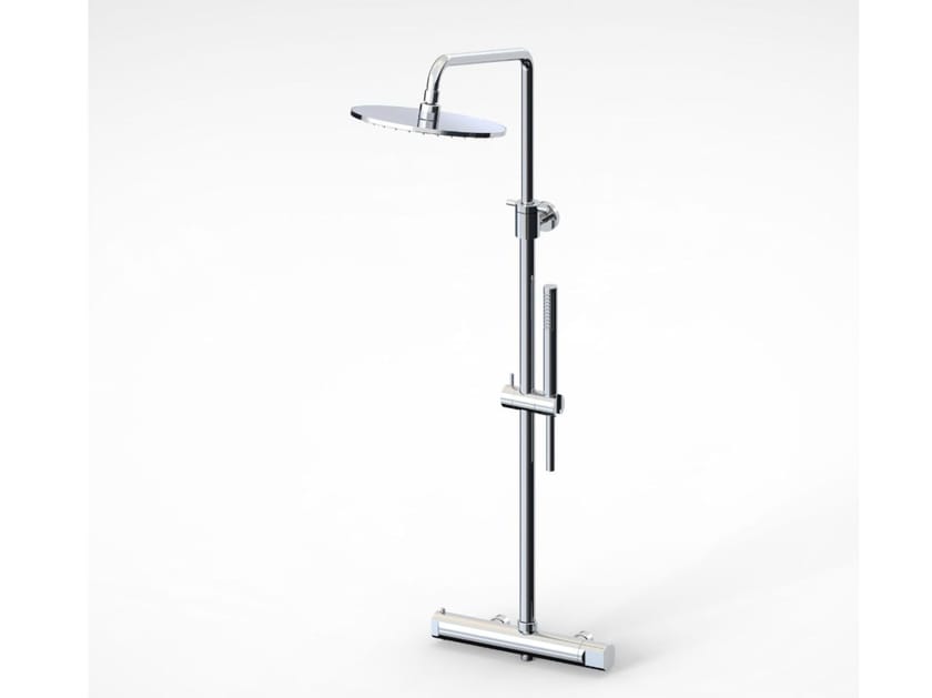 Термостатическая душевая колонка с ручным душем GATTONI Mach 10 ARCH-00055274
