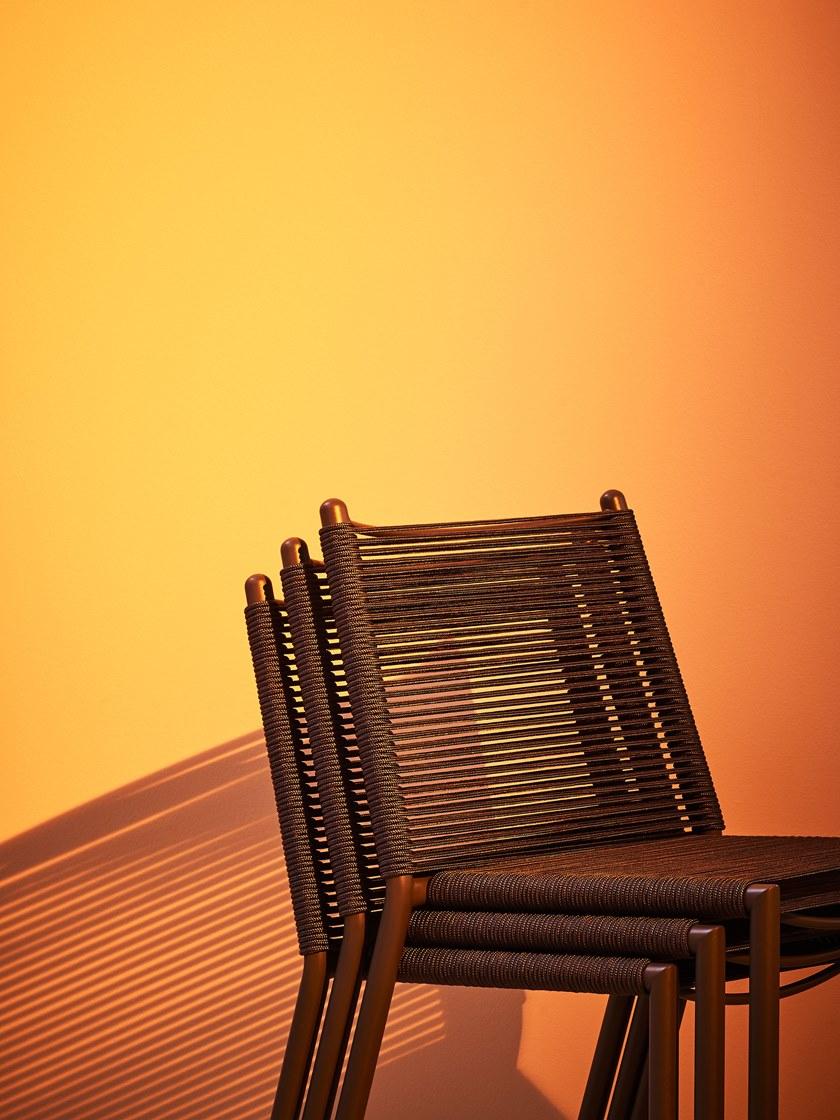 Terraforma Штабелируемый садовый стул из морской веревки Eleven Elsesbco/1# - elsesbco/2# - Вид №2