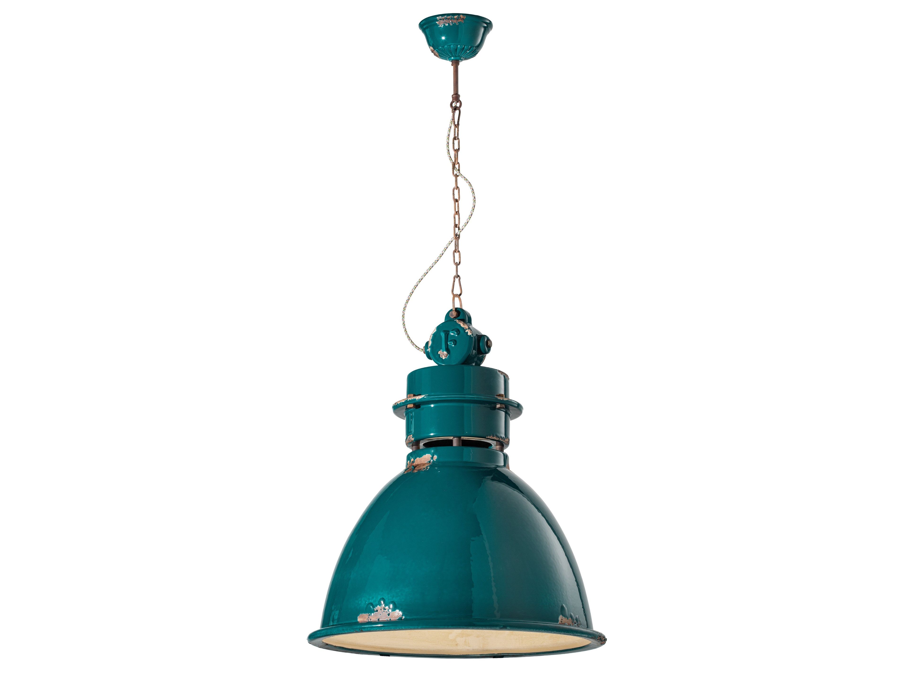 Керамический подвесной светильник в деревенском стиле FERROLUCE Industrial ARCH-00061350 - Вид №15