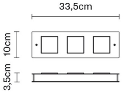 Fabbian Настенный светильник из алюминия непрямого света Quarter sun-id-1422534 - Вид №13