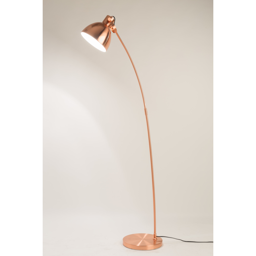 Лампа напольная Blush бронзовая White Label Living 5100039 - Вид №2