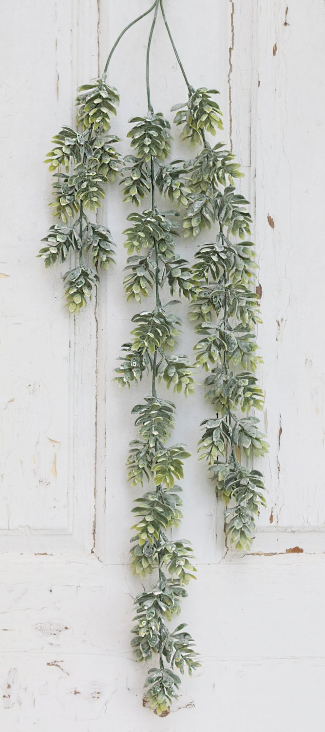 1151 807 a3 Вешалка для хмеля искусственная, 70 см, зелено-белая H-andreas  - Вид №3