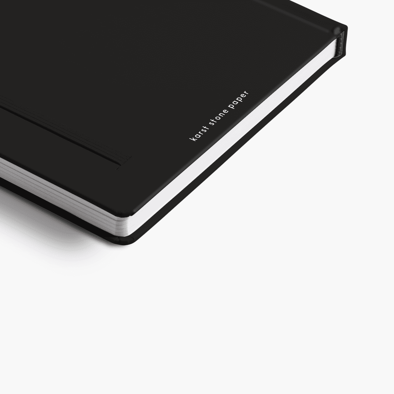 K908BLA Блокнот A5 из карстовой каменной бумаги - пустой Wingback  - Вид №2