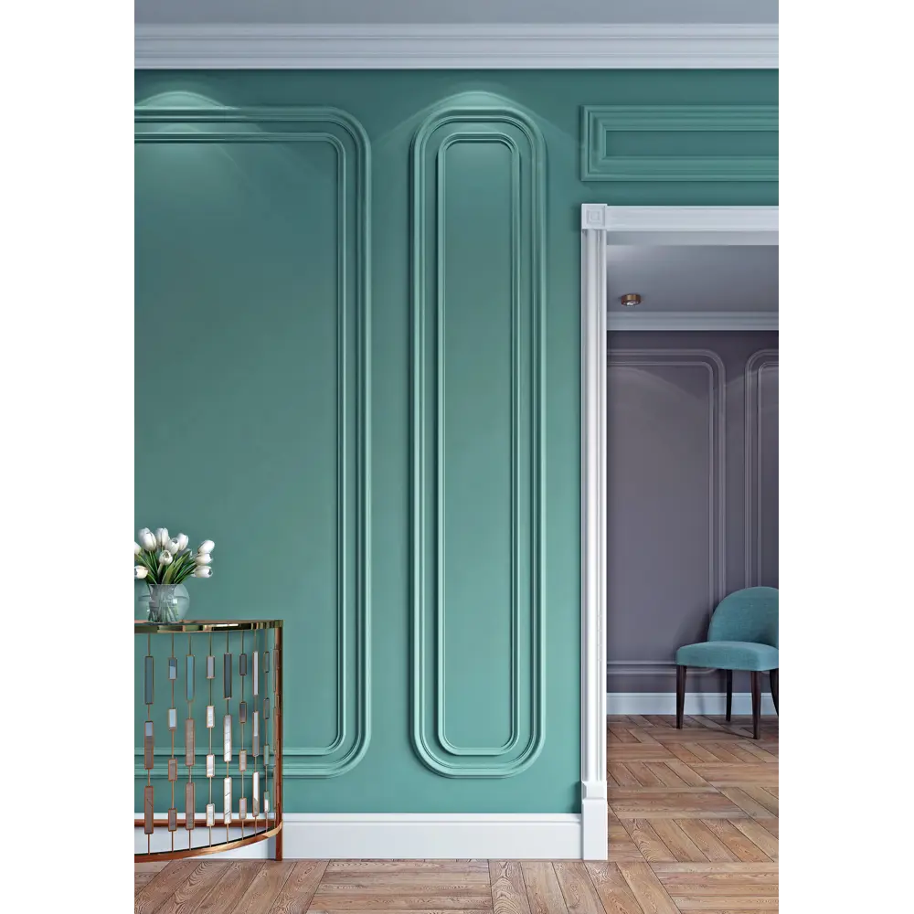 Декоративный угол для молдинга BELLO DECO М11У2 белый 75×75 мм 89381592 STLM-1569337 - Вид №2