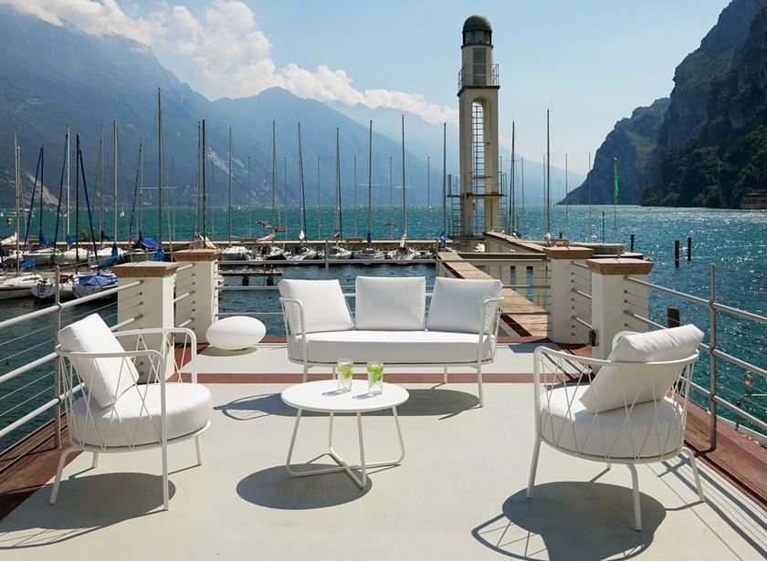 Vermobil Круглый металлический садовый столик Desiree sun-id-1474361 - Вид №4