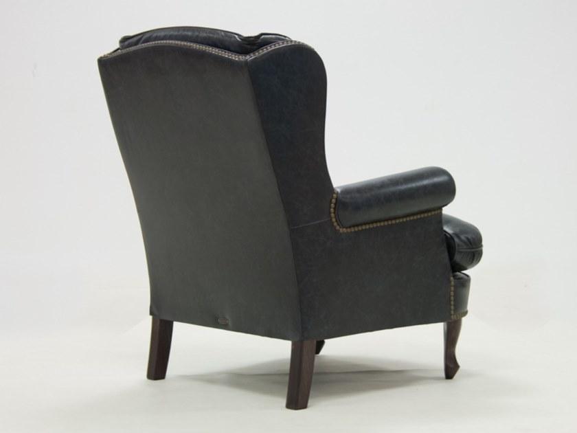 CREARTE COLLECTIONS Кожаное кресло Bergere с подлокотниками Chelsea crearte 57 - Вид №3