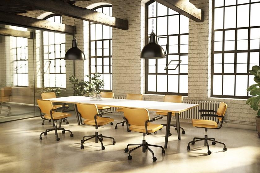 Thonet Мягкое 5-спицевое кожаное кресло с подлокотниками S 32 / s 64 sun-id-1388026 - Вид №2