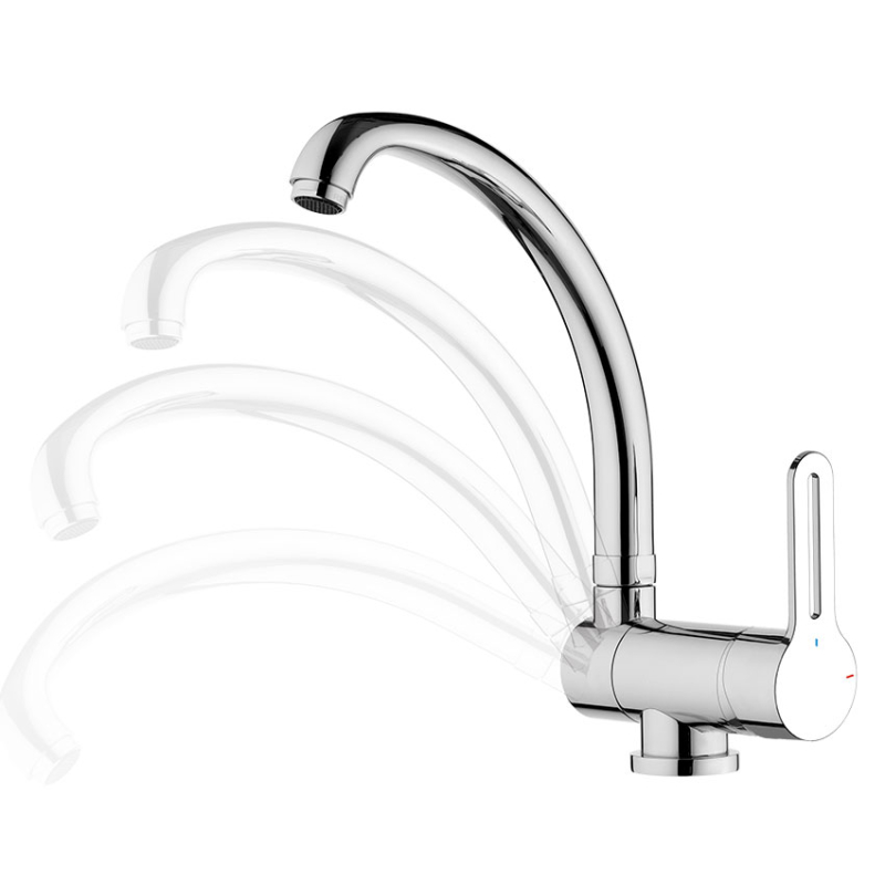 SRE614RLT6 Смеситель для мойки DANIEL RUBINETTERIE Smart GREEN