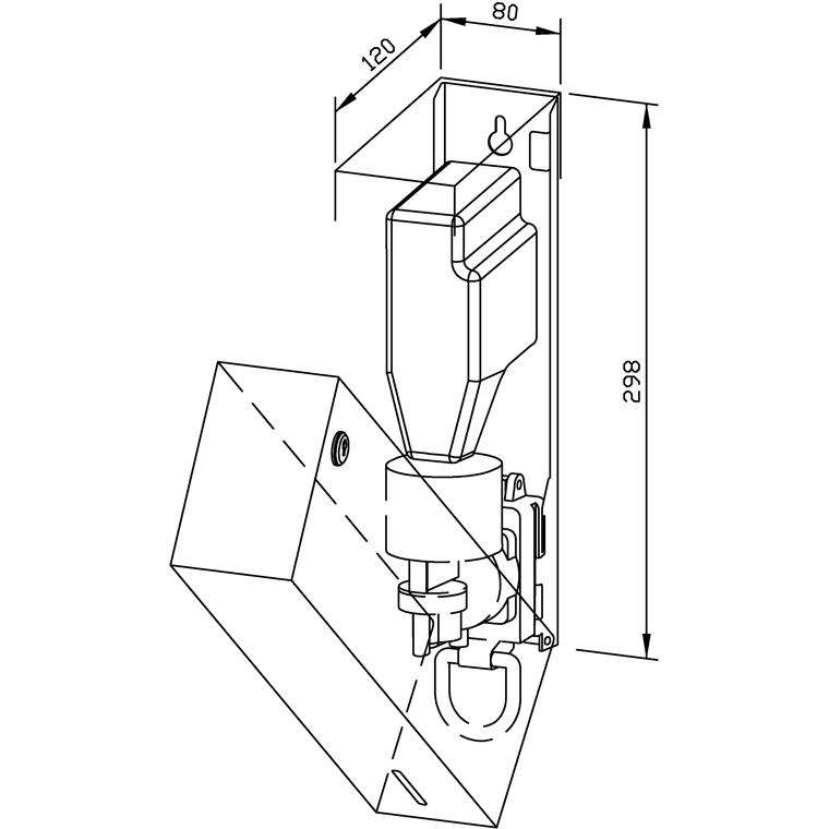 727103 Дозатор пенного мыла WP103 WAGNER_EWAR A-LINE Wagner Ewar  - Вид №1