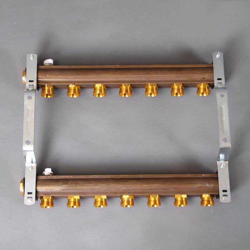 Нерегулируемая коллекторная группа HKV/A WATTS Ind 1"x3/4"ЕК 7 выходов 10004548 - Вид №3